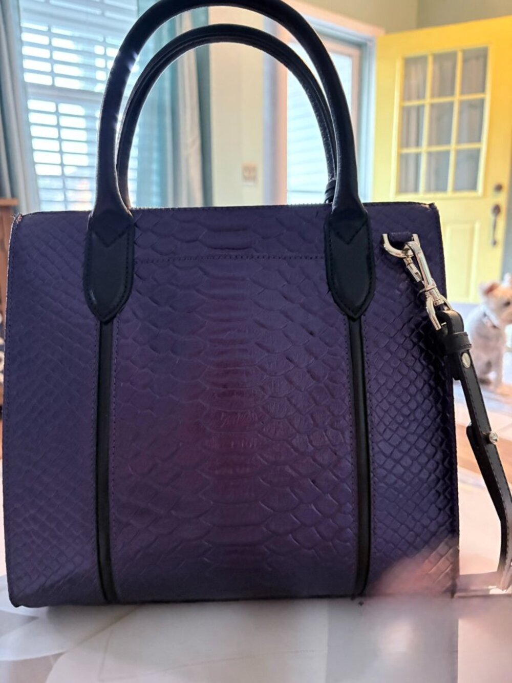 Brahmin Small Caroline Ultraviolet - Picture 3 of 9